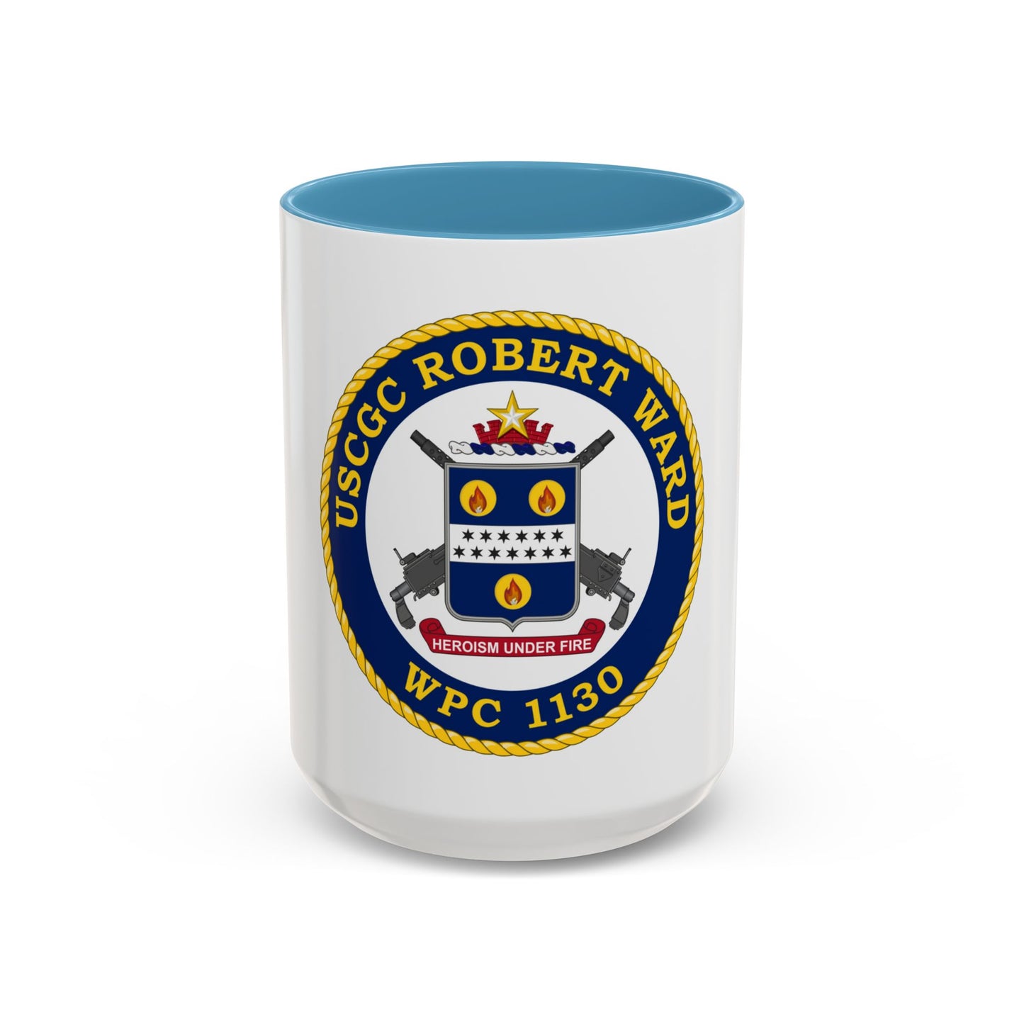 USCGC Robert Ward WPC 1130 (U.S. Coast Guard) Accent Coffee Mug