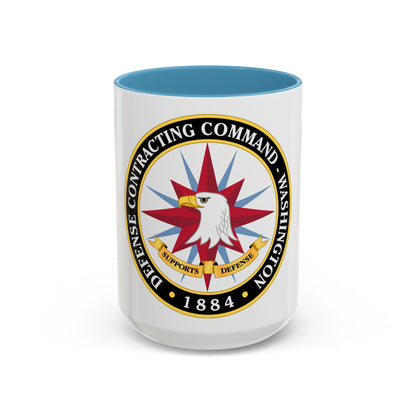 Defense Contracting Command Washington (U.S. Army) Accent Coffee Mug