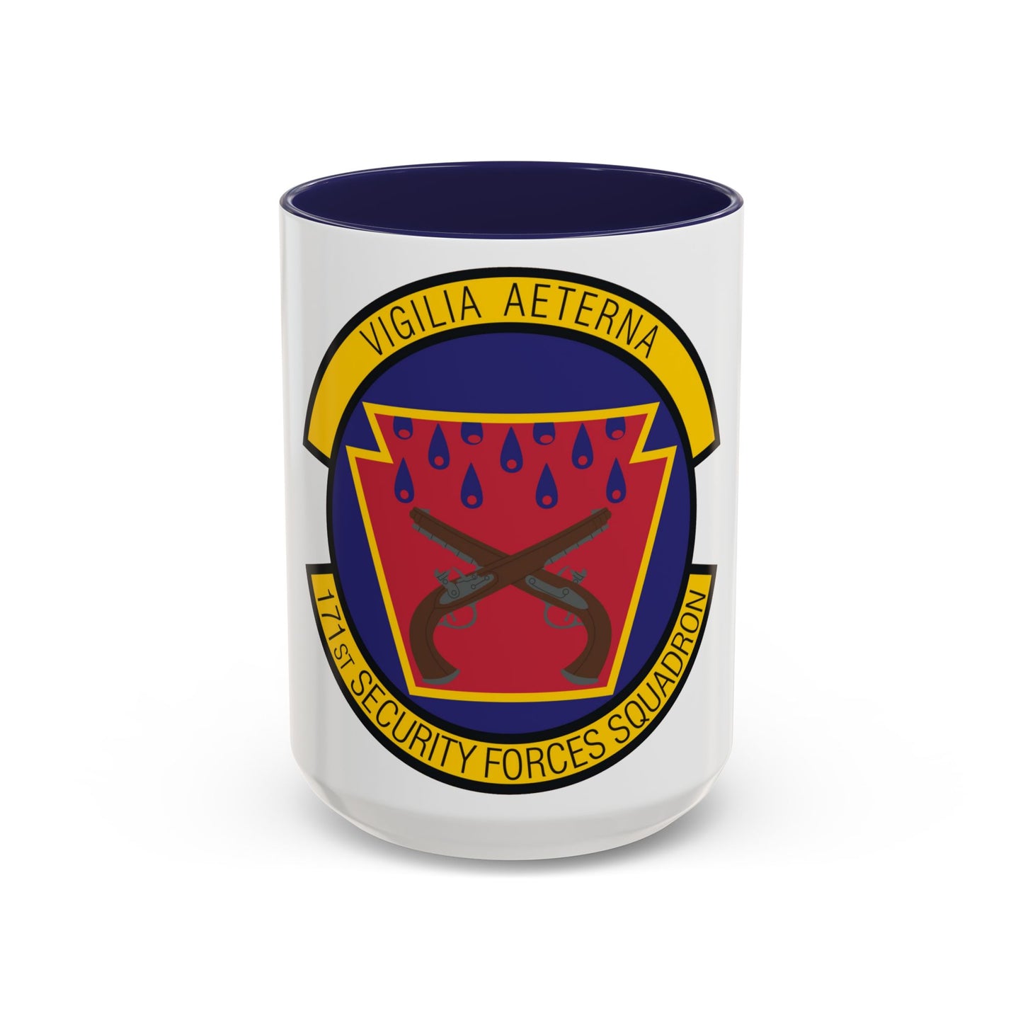 171st Security Forces Squadron (U.S. Air Force) Accent Coffee Mug