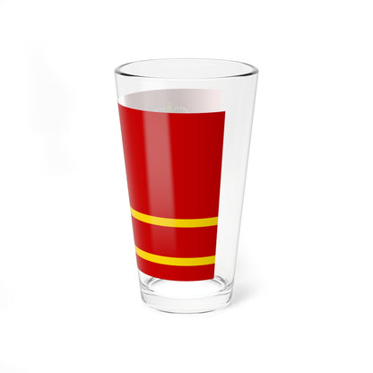 Flag of Smolensk Oblast (Russia) Pint Glass 16oz