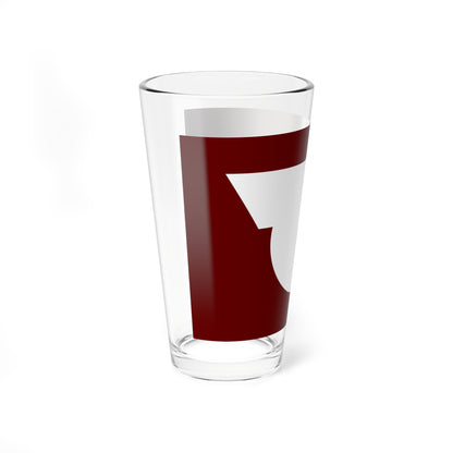 Flag of Hiketa Kagawa 1968-2003 (Japan) Pint Glass 16oz