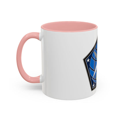 704 Military Intelligence Brigade (U.S. Army) Accent Coffee Mug
