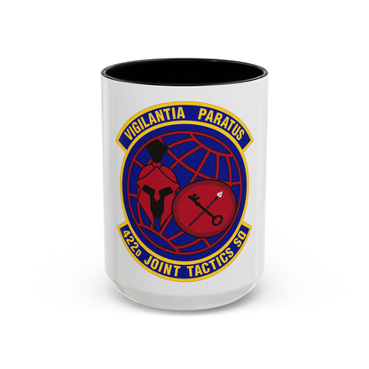 422d Joint Tactics Squadron (U.S. Air Force) Accent Coffee Mug