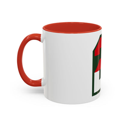 Second United States CSIB (U.S. Army) Accent Coffee Mug