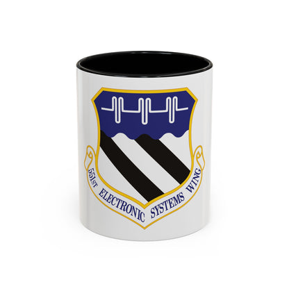 551st Electronic Systems Wing (U.S. Air Force) Accent Coffee Mug