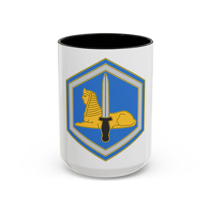 66 Military Intelligence Brigade 3 (U.S. Army) Accent Coffee Mug