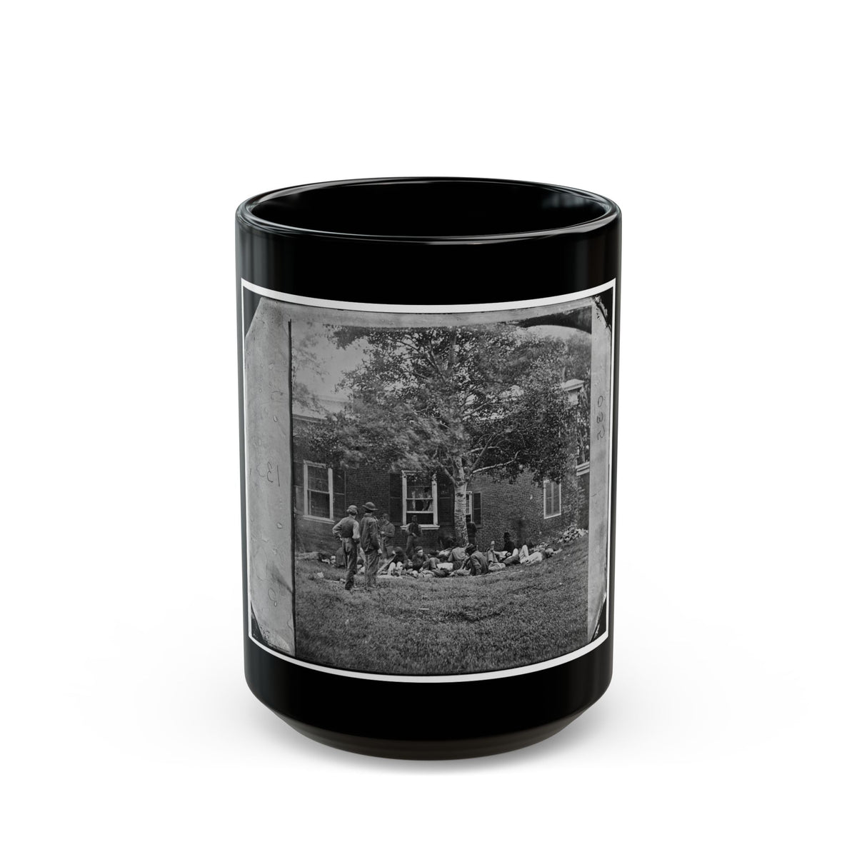 Fredericksburg, Va. Wounded From The Battle Of The Wilderness (U.S. Civil War) Black Coffee Mug