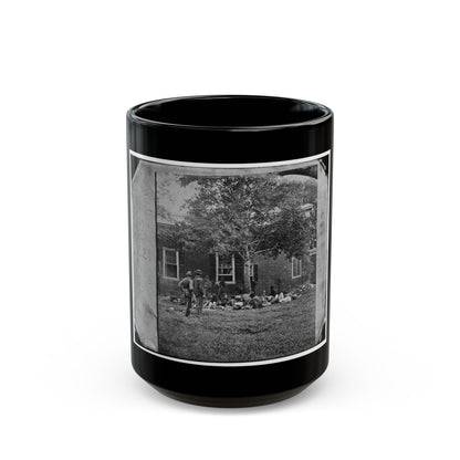 Fredericksburg, Va. Wounded From The Battle Of The Wilderness (U.S. Civil War) Black Coffee Mug