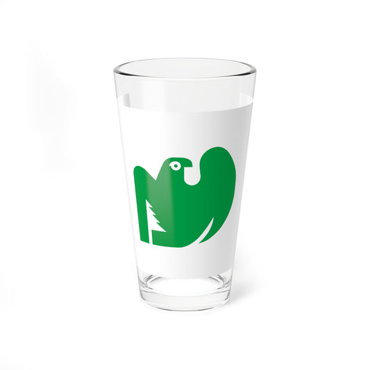Flag of Sugito Saitama (Japan) Pint Glass 16oz
