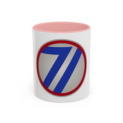 71st Infantry Division (U.S. Army) Accent Coffee Mug