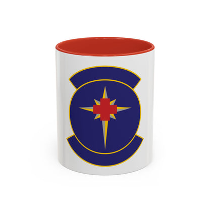 325 Medical Support Squadron ACC (U.S. Air Force) Accent Coffee Mug