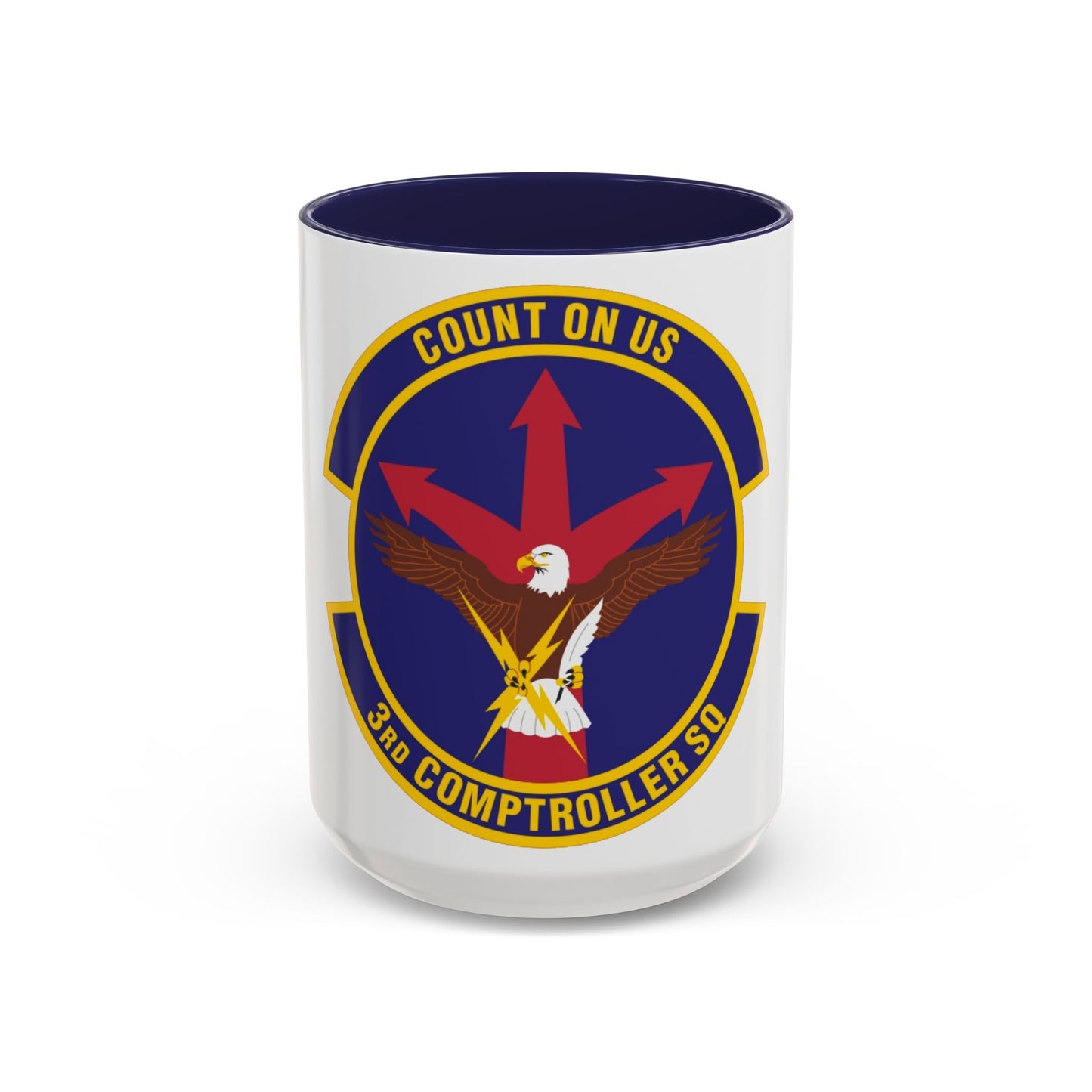 3d Comptroller Squadron (U.S. Air Force) Accent Coffee Mug