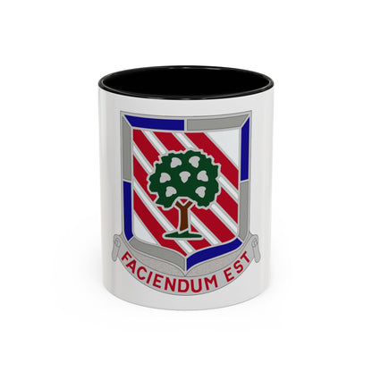 104 Engineer Battalion Obsolete Insignia (U.S. Army) Accent Coffee Mug