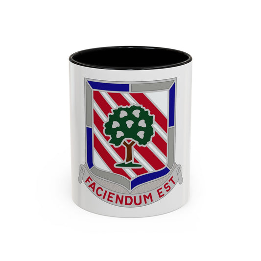 104 Engineer Battalion Obsolete Insignia (U.S. Army) Accent Coffee Mug