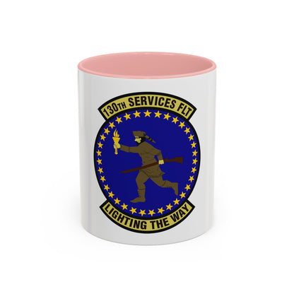 130th Services Flight (U.S. Air Force) Accent Coffee Mug
