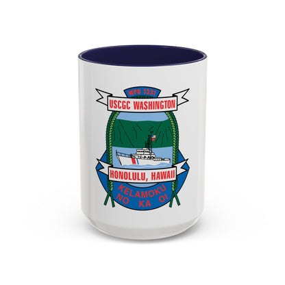 USCGC Washington WPB 1331 Honolulu Hawaii (U.S. Coast Guard) Accent Coffee Mug
