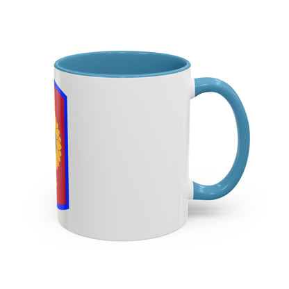 130th Field Artillery Brigade (U.S. Army) Accent Coffee Mug