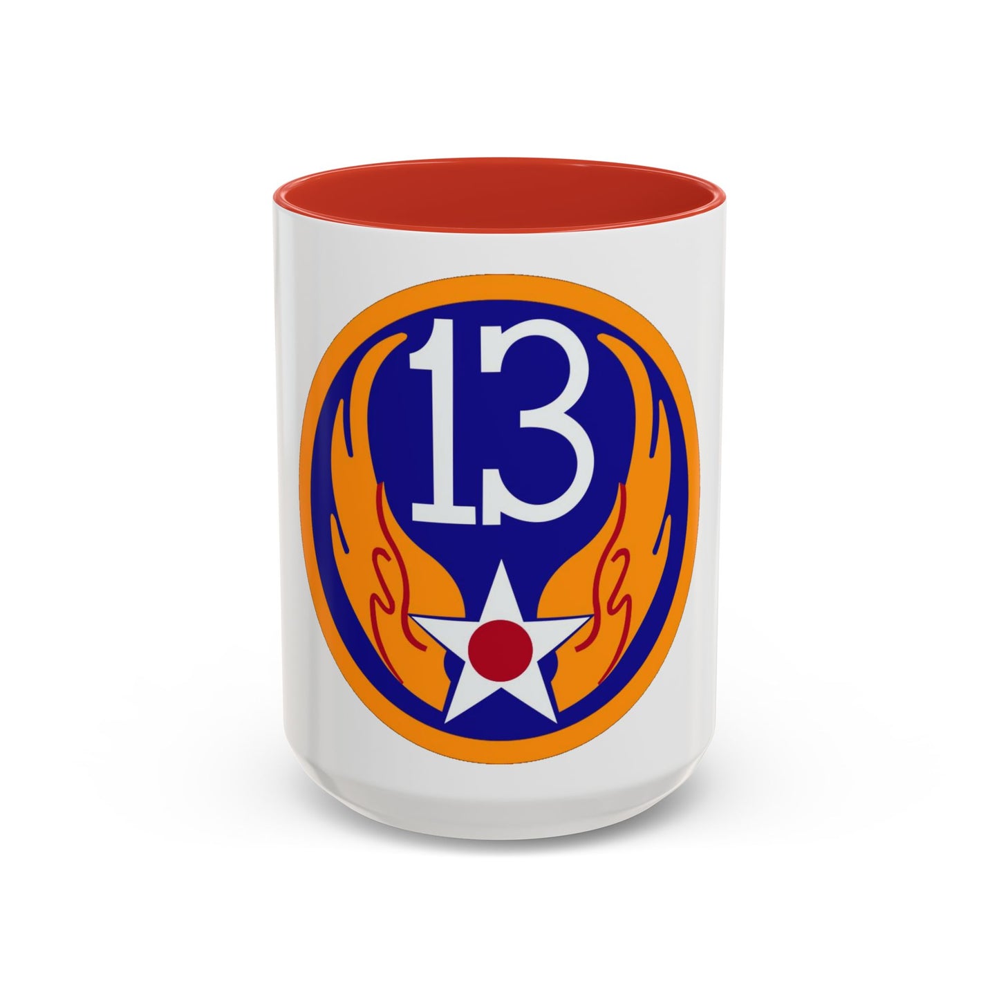 13 Air Force (U.S. Army) Accent Coffee Mug