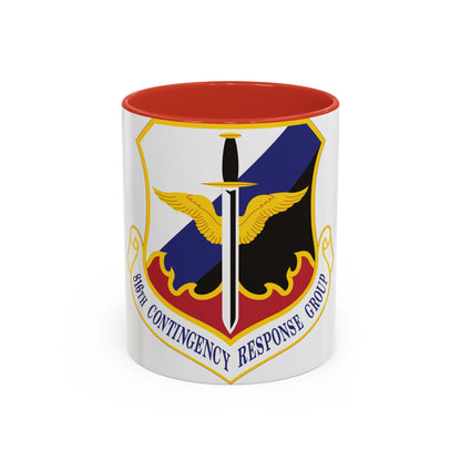 816th Contingency Response Group (U.S. Air Force) Accent Coffee Mug