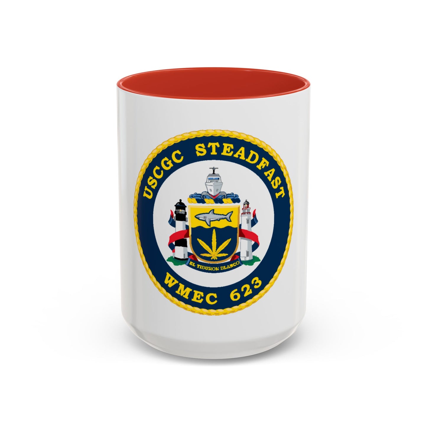 USCGC Steadfast WMEC 623 (U.S. Coast Guard) Accent Coffee Mug