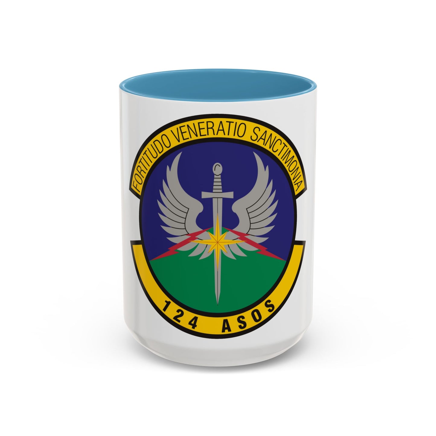 124th Air Support Operations Squadron (U.S. Air Force) Accent Coffee Mug