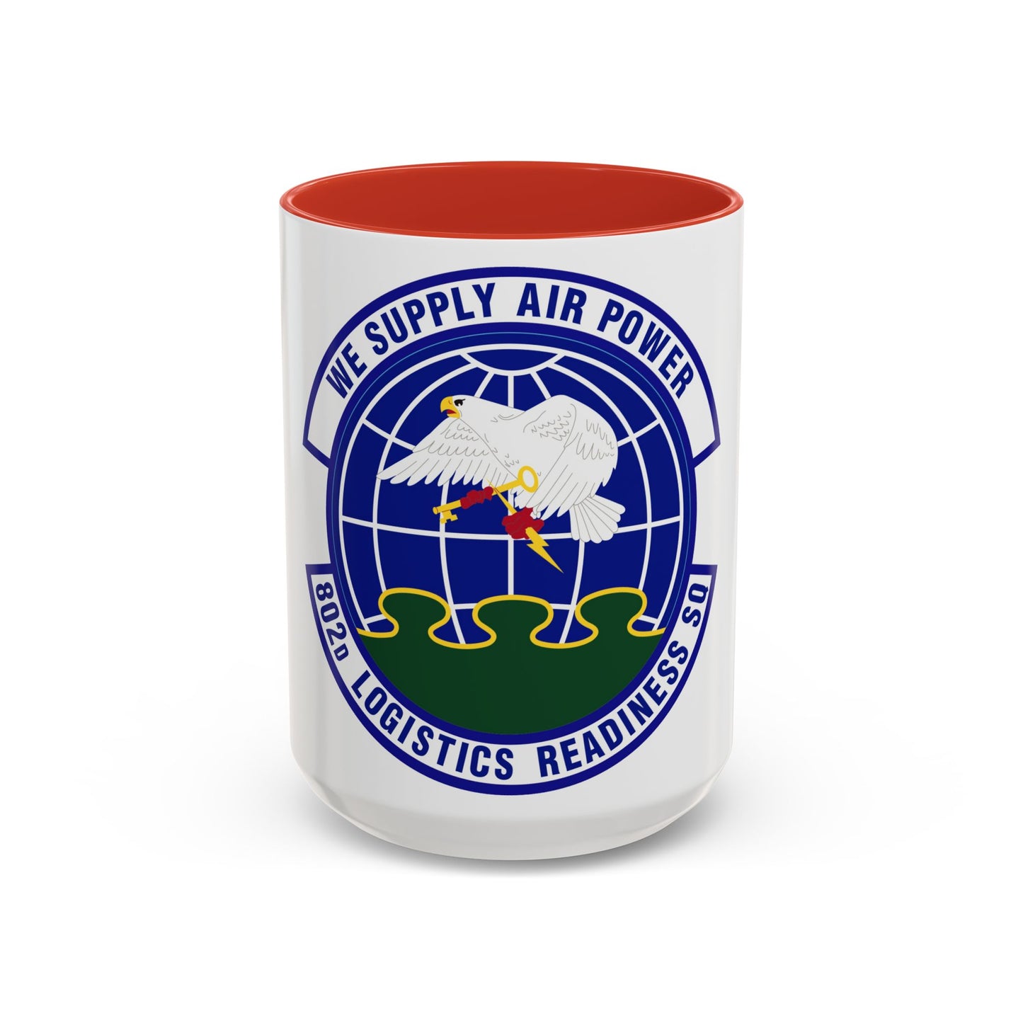 802d Logistics Readiness Squadron (U.S. Air Force) Accent Coffee Mug