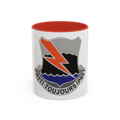304 Signal Battalion (U.S. Army) Accent Coffee Mug