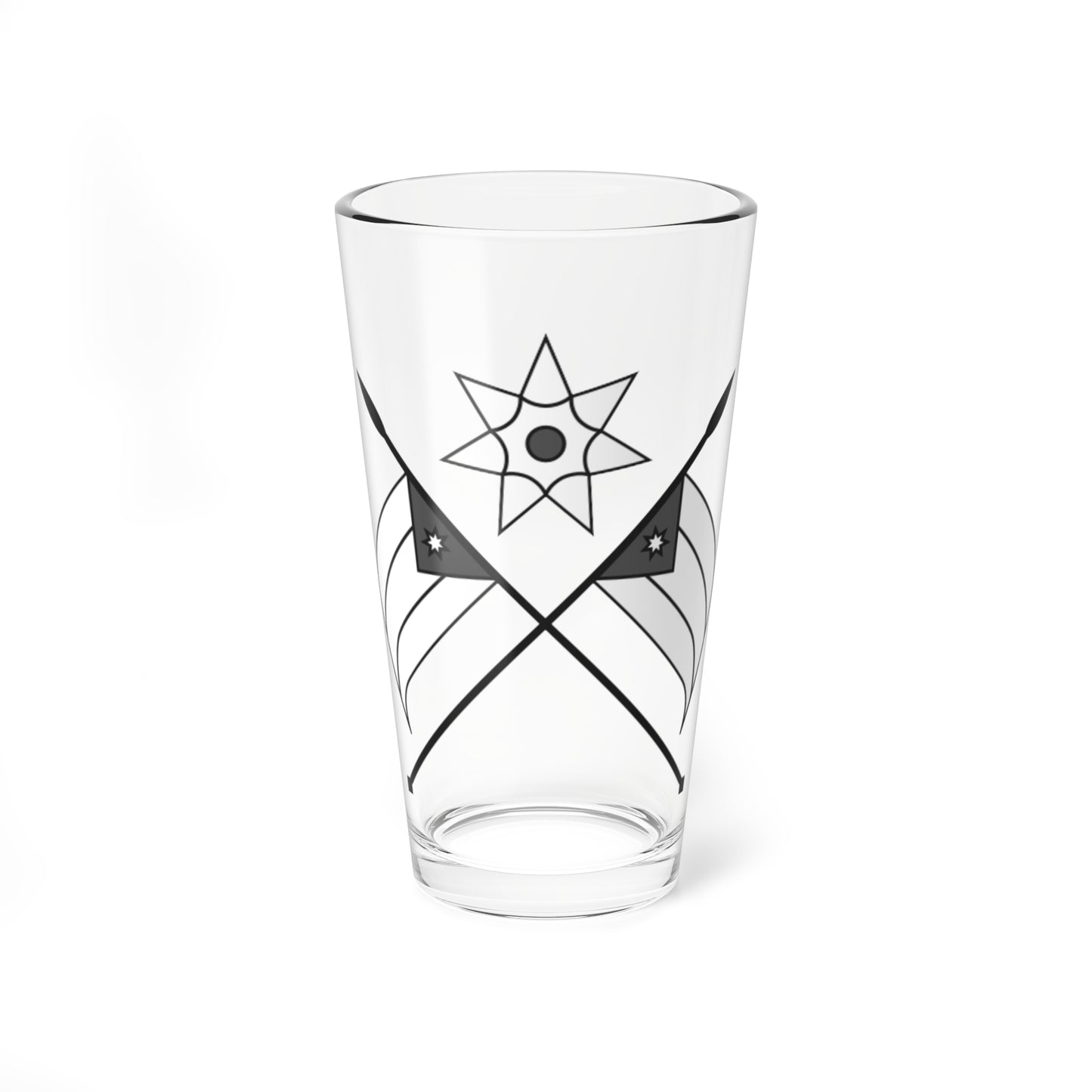 Emblem of the Arab Kingdom of Syria 1920 (Syria) (Coat of Arms) Pint Glass 16oz