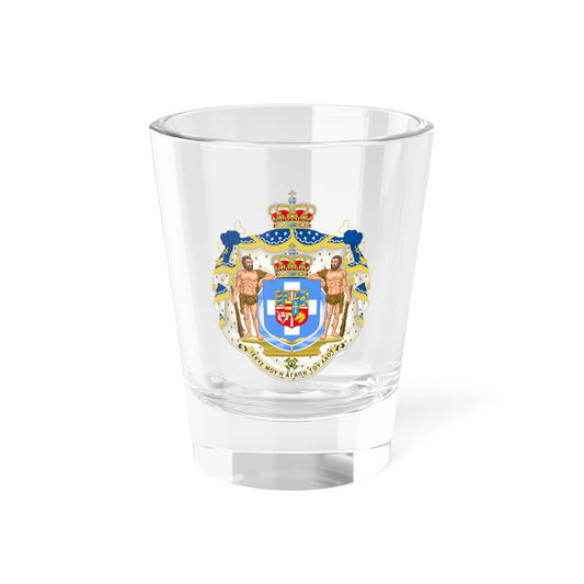 Royal Coat of Arms of Greece (1863-1936) - Shot Glass 1.5oz