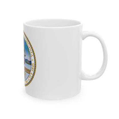 Seal of Norfolk Virginia - White Coffee Mug