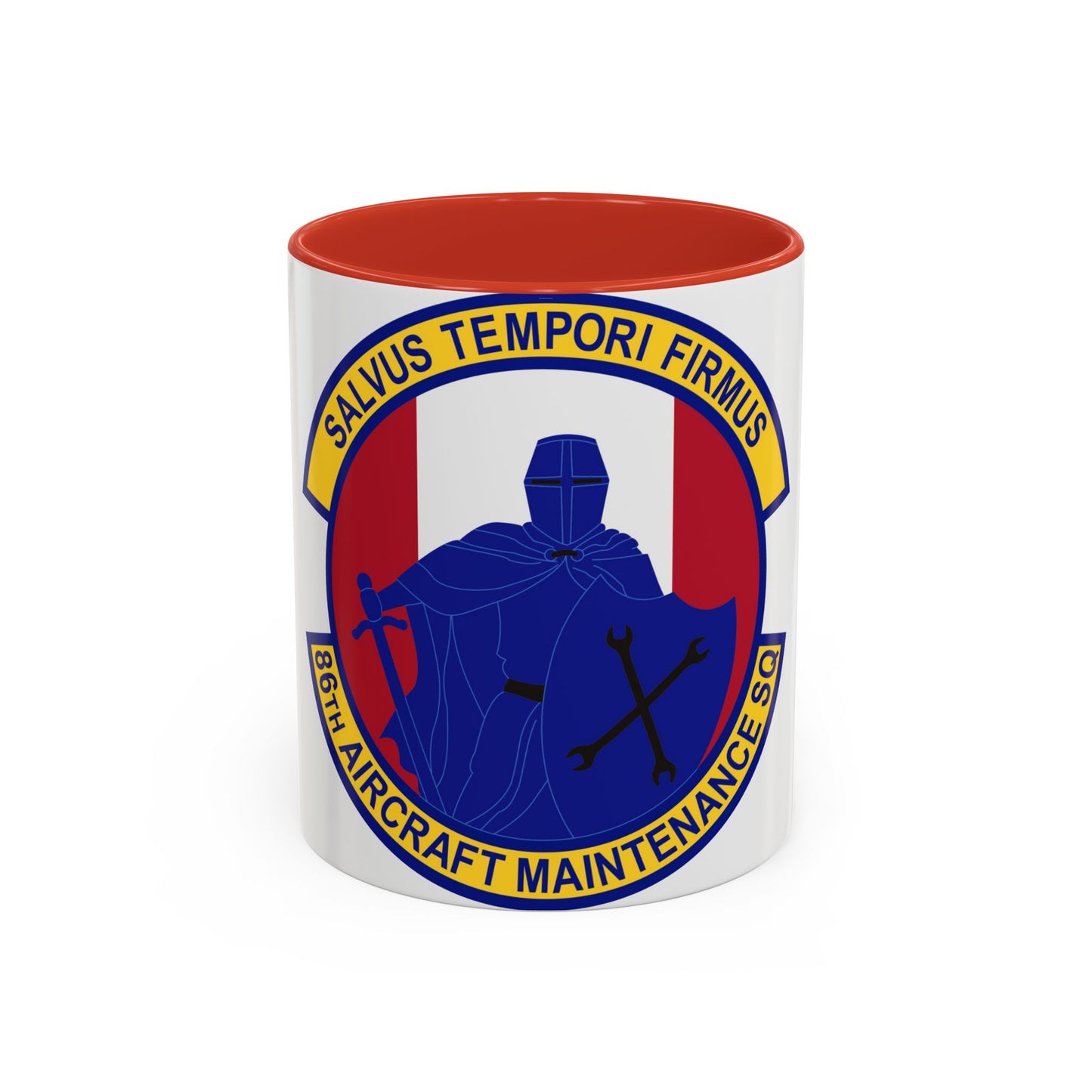 86th Aircraft Maintenance Squadron (U.S. Air Force) Accent Coffee Mug