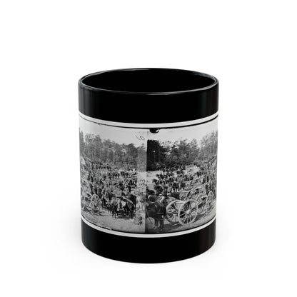 Fair Oaks, Va., Vicinity. Battery M., 2d U.S. Artillery, Commanded By Capt. Henry Benson (U.S. Civil War) Black Coffee Mug