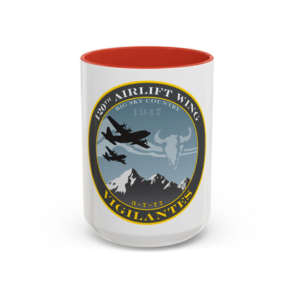 120th Airlift Wing (U.S. Air Force) Accent Coffee Mug