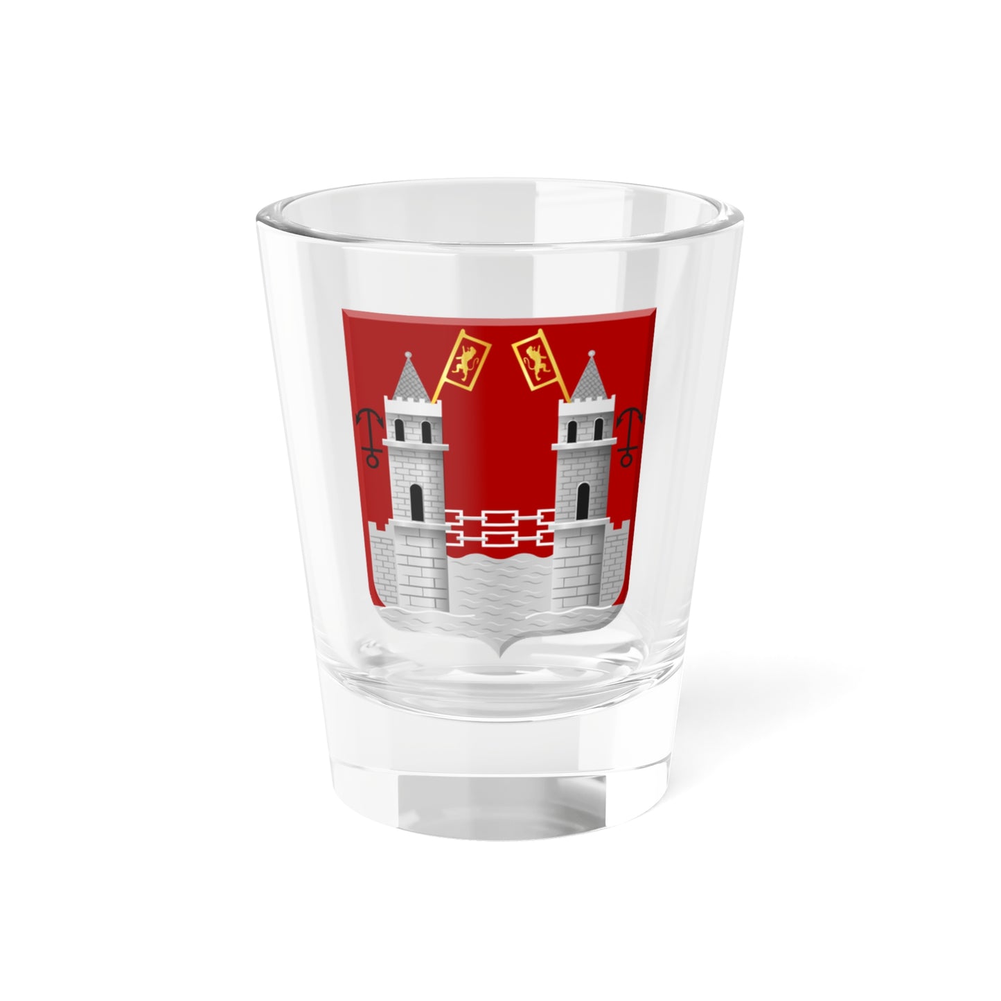 Goedereede wapen 1966 (Netherlands) (Coat of Arms) Shot Glass 1.5oz