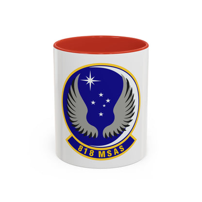818th Mobility Support Advisory Squadron (U.S. Air Force) Accent Coffee Mug