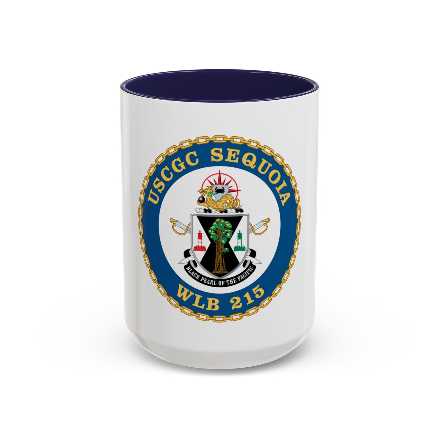 USCGC Sequoia WLB 215 (U.S. Coast Guard) Accent Coffee Mug