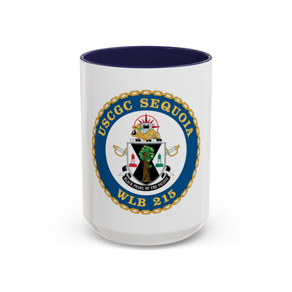 USCGC Sequoia WLB 215 (U.S. Coast Guard) Accent Coffee Mug
