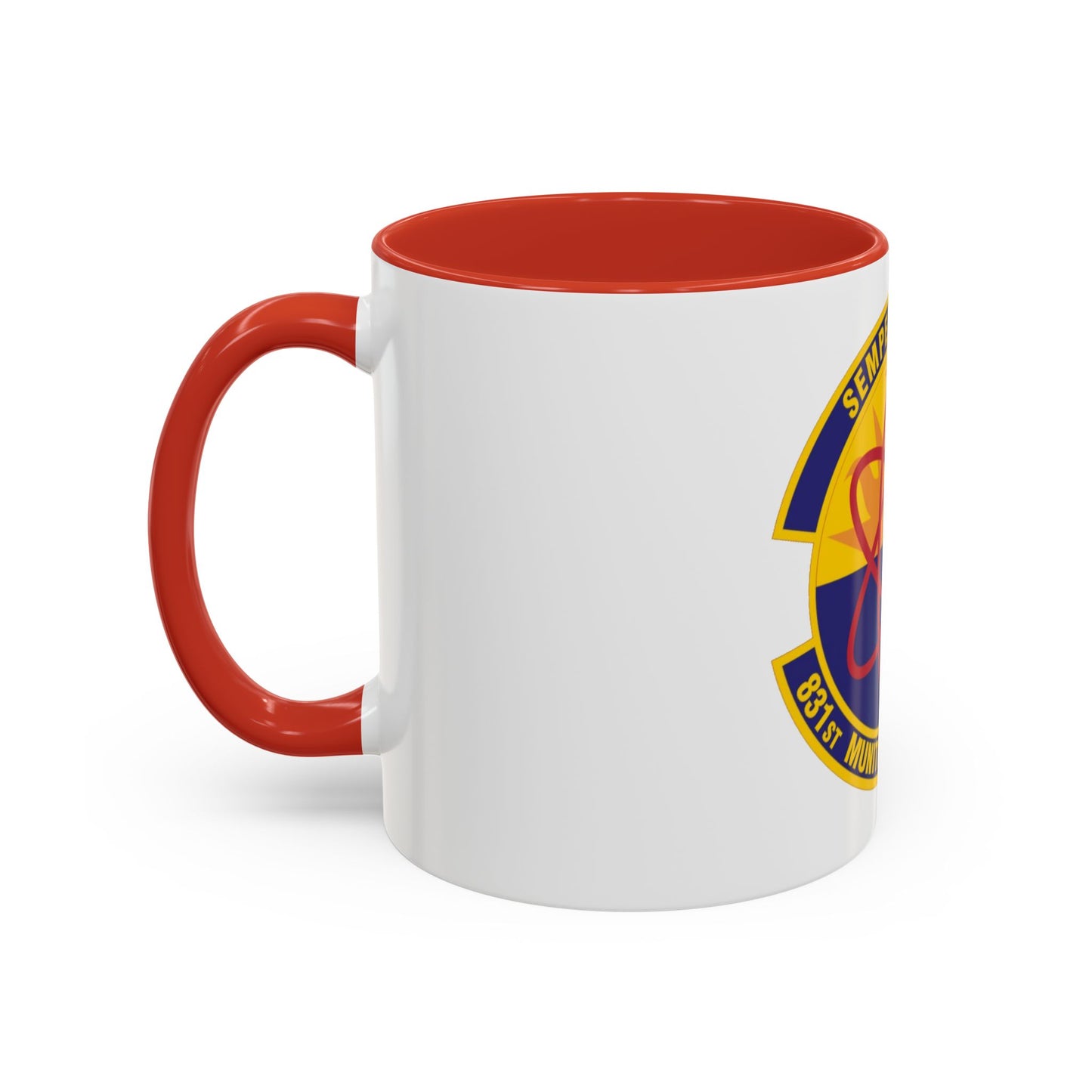 831st Munitions Support Squadron (U.S. Air Force) Accent Coffee Mug