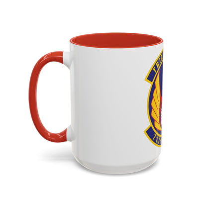 717th Test Squadron (U.S. Air Force) Accent Coffee Mug