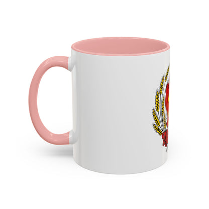 Coat of arms of the Russian Soviet Federative Socialist Republic - Accent Coffee Mug