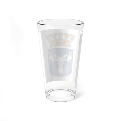 Flag of Ostersund (Sweden) Pint Glass 16oz
