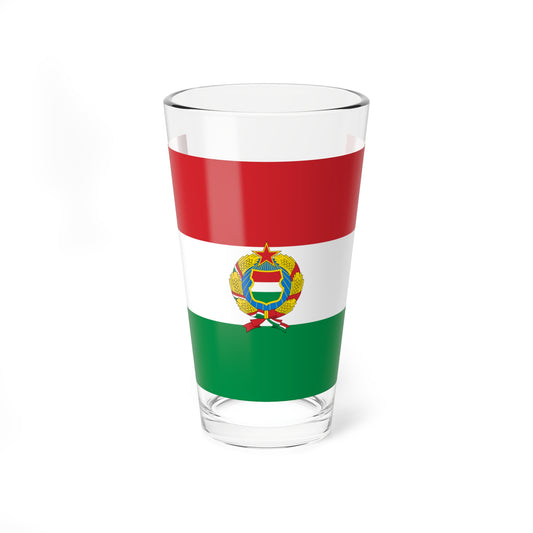 Flag of Hungary 1957-1989 unofficial (Hungary) Pint Glass 16oz