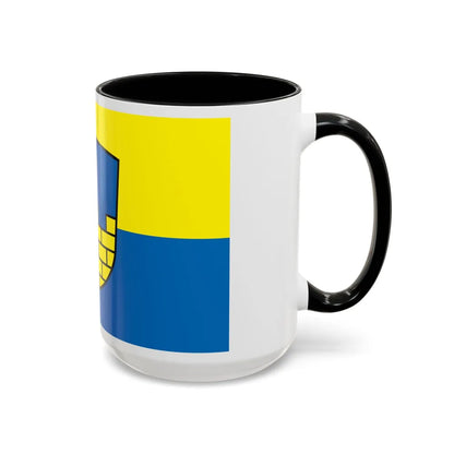 Flag of Bautzen Germany - Accent Coffee Mug-Go Mug Yourself