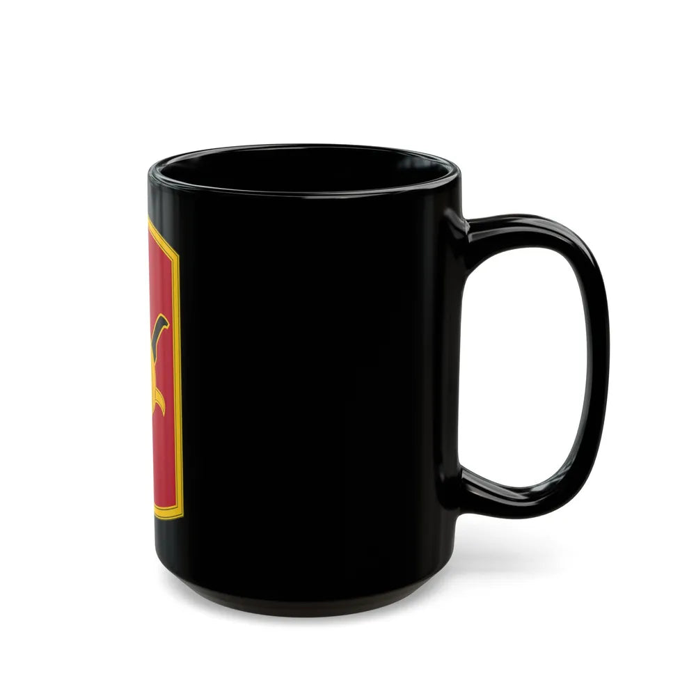 153rd Field Artillery Brigade (U.S. Army) Black Coffee Mug-Go Mug Yourself