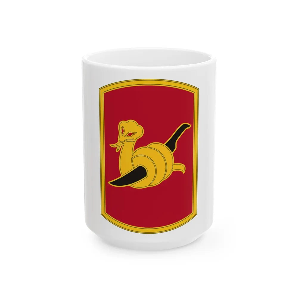 153rd Field Artillery Brigade (U.S. Army) White Coffee Mug-15oz-Go Mug Yourself