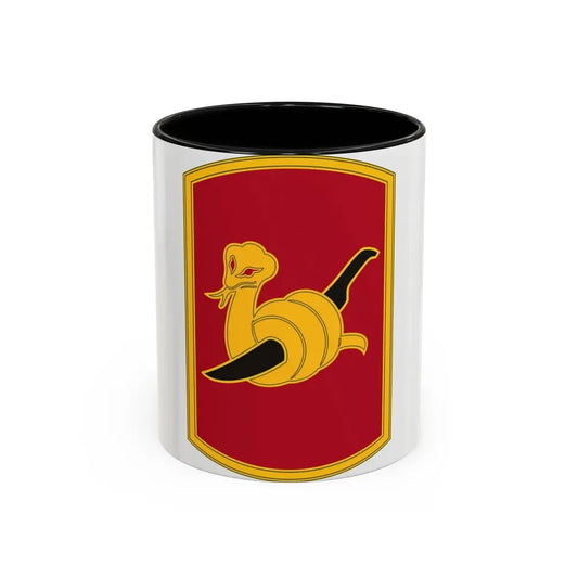 153rd Field Artillery Brigade (U.S. Army) Accent Coffee Mug 11oz Black - Go Mug Yourself