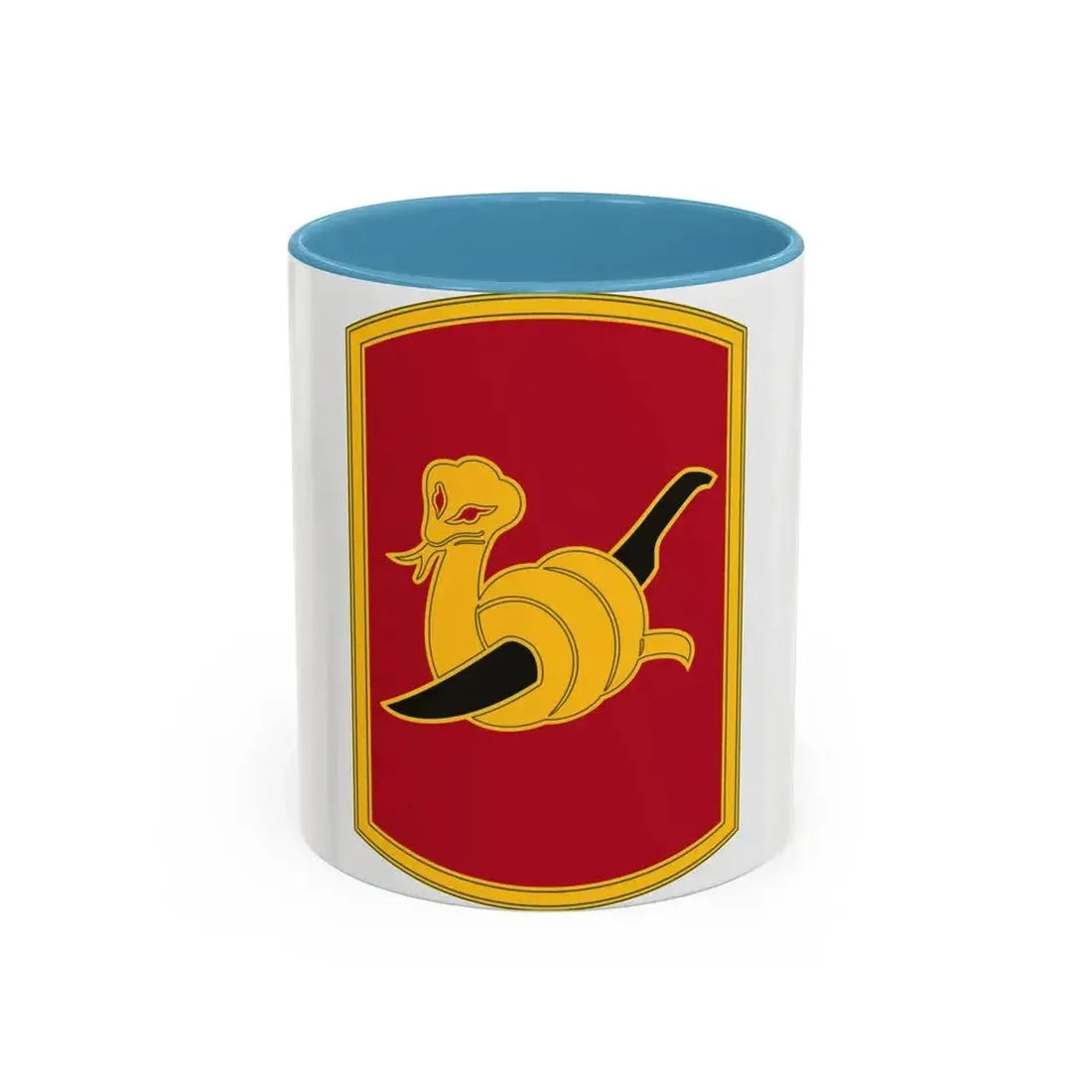 153rd Field Artillery Brigade (U.S. Army) Accent Coffee Mug 11oz Light Blue - Go Mug Yourself