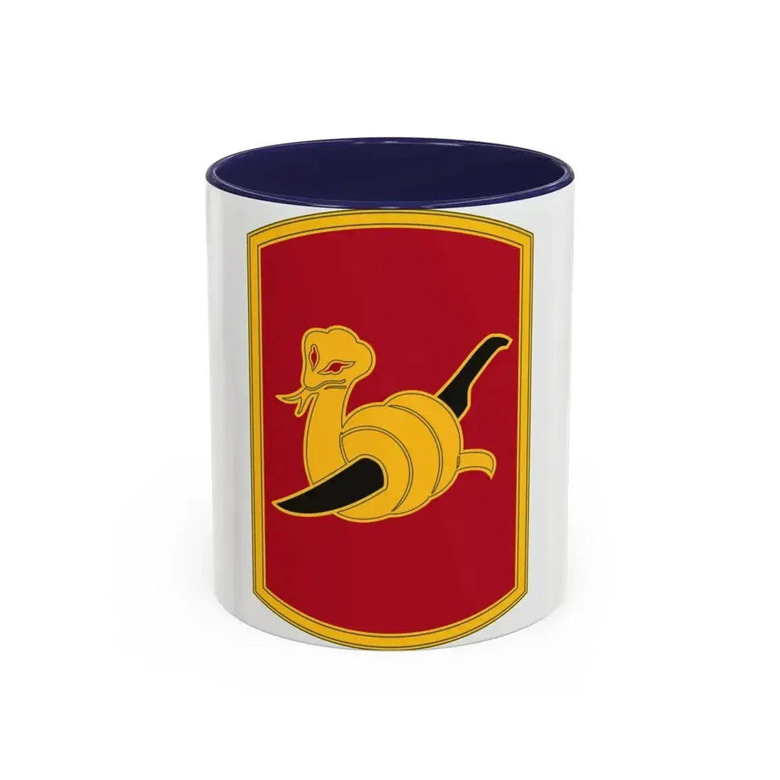 153rd Field Artillery Brigade (U.S. Army) Accent Coffee Mug 11oz Navy - Go Mug Yourself