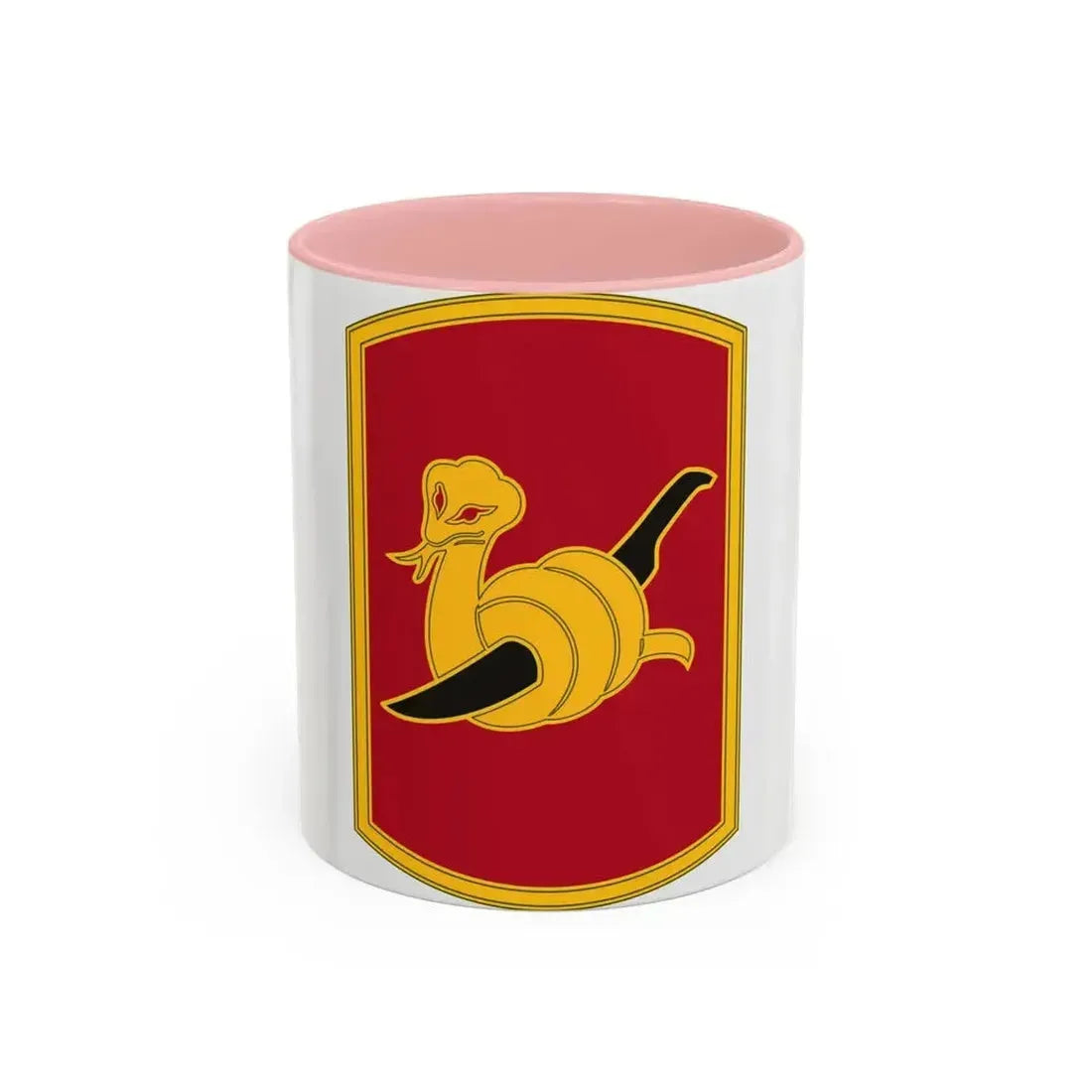 153rd Field Artillery Brigade (U.S. Army) Accent Coffee Mug 11oz Pink - Go Mug Yourself