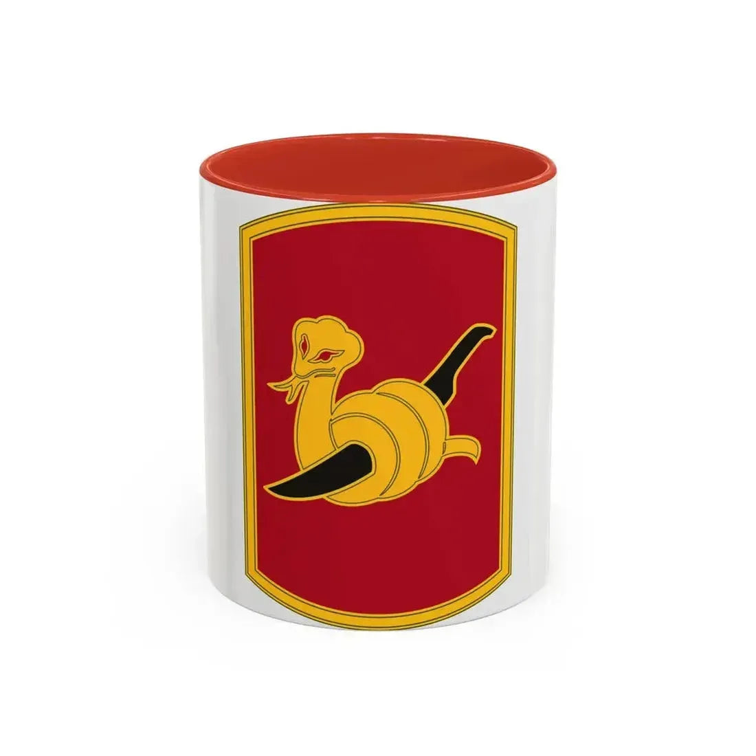 153rd Field Artillery Brigade (U.S. Army) Accent Coffee Mug 11oz Red - Go Mug Yourself